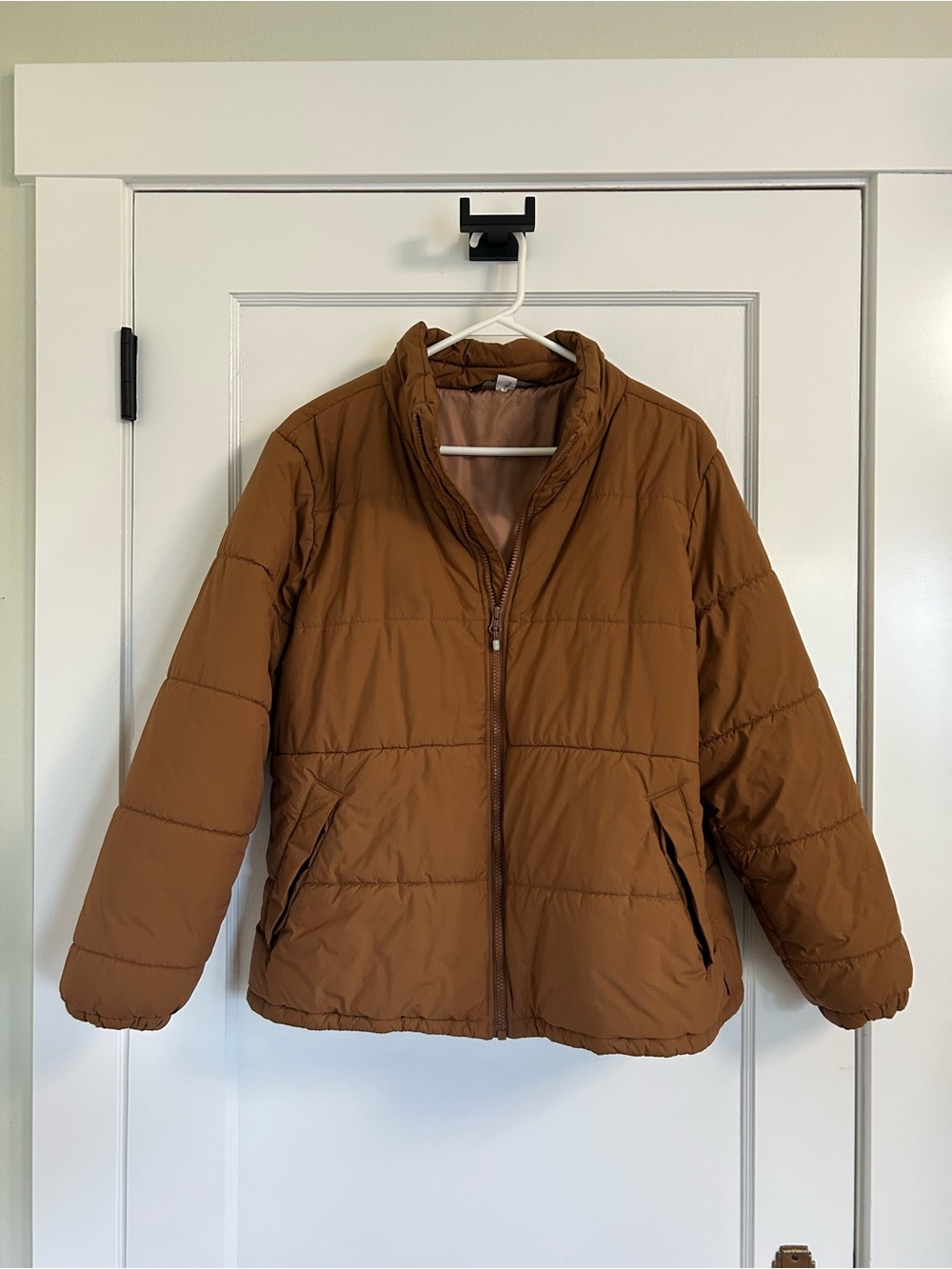 Warm Gold Puffer Jacket